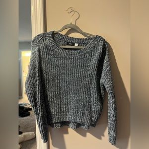 BDG blue knit sweater, size small